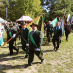 4.10.2015 Kielce. Msza święta w kieleckiej katedrze rozpoczęła tegoroczne święto myśliwych „Hubertusa”. Później imprezy odbywały się na Stadionie Leśnym. / Wojciech Habdas / Radio Kielce