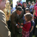 4.10.2015 Kielce. Msza święta w kieleckiej katedrze rozpoczęła tegoroczne święto myśliwych „Hubertusa”. Później imprezy odbywały się na Stadionie Leśnym. / Wojciech Habdas / Radio Kielce