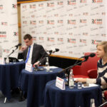 22.10.2015 Kielce. Przedwyborcza debata dotycząca edukacji i rynku pracy dla młodych ludzi. / Wojciech Habdas / Radio Kielce