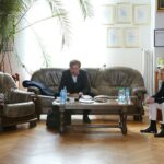 26.10.2015. Przesłuchania kandydatów na dyrektora Teatru im. Żeromskiego w Kielcach. Od lewej: Dariusz Kordek Katarzyna Deszcz / Wojciech Habdas / Radio Kielce