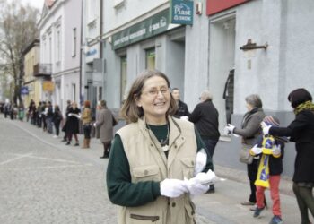 Stanisława Zacharko, dyrektor BWA w Kielcach / Kamil Król / Radio Kielce