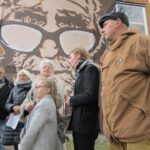 24.10.2015. Murale przy ulicy Okrzei w Kielcach / Robert Felczak / Radio Kielce