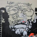 24.10.2015. Murale przy ulicy Okrzei w Kielcach / Robert Felczak / Radio Kielce