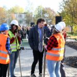 27.10.2015 Kielce. 4LO. Budżet Obywatelski. Otwarcie boisk / Stanisław Blinstrub / Radio Kielce