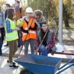 27.10.2015 Kielce. 4LO. Budżet Obywatelski. Otwarcie boisk / Stanisław Blinstrub / Radio Kielce