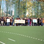 27.10.2015 Kielce. 4LO. Budżet Obywatelski. Otwarcie boisk / Stanisław Blinstrub / Radio Kielce