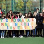 27.10.2015 Kielce. 4LO. Budżet Obywatelski. Otwarcie boisk / Stanisław Blinstrub / Radio Kielce