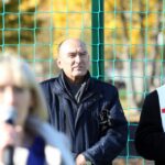 27.10.2015 Kielce. 4LO. Budżet Obywatelski. Otwarcie boisk. Andrzej Sygut / Stanisław Blinstrub / Radio Kielce