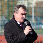 27.10.2015 Kielce. 4LO. Budżet Obywatelski. Otwarcie boisk. Wojciech Lubawski / Stanisław Blinstrub / Radio Kielce