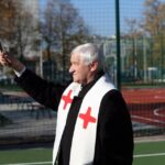 27.10.2015 Kielce. 4LO. Budżet Obywatelski. Otwarcie boisk / Stanisław Blinstrub / Radio Kielce