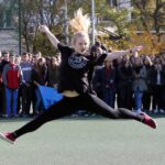 27.10.2015 Kielce. 4LO. Budżet Obywatelski. Otwarcie boisk / Stanisław Blinstrub / Radio Kielce