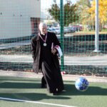 27.10.2015 Kielce. 4LO. Budżet Obywatelski. Otwarcie boisk / Stanisław Blinstrub / Radio Kielce