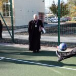 27.10.2015 Kielce. 4LO. Budżet Obywatelski. Otwarcie boisk / Stanisław Blinstrub / Radio Kielce