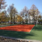 27.10.2015 Kielce. 4LO. Budżet Obywatelski. Otwarcie boisk / Stanisław Blinstrub / Radio Kielce