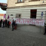 11.10.2015 Kielce. Leonarda. Happening Parti Razem / Stanisław Blinstrub / Radio Kielce