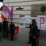 11.10.2015 Kielce. Leonarda. Happening Parti Razem / Stanisław Blinstrub / Radio Kielce