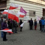 11.10.2015 Kielce. Leonarda. Happening Parti Razem / Stanisław Blinstrub / Radio Kielce