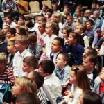 27.10.2015 Kielce. Pierwszaki w Galerii Korona uczą się bezpieczeństwa / Stanisław Blinstrub / Radio Kielce