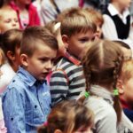 27.10.2015 Kielce. Pierwszaki w Galerii Korona uczą się bezpieczeństwa / Stanisław Blinstrub / Radio Kielce