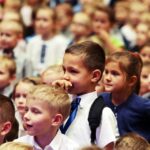 27.10.2015 Kielce. Pierwszaki w Galerii Korona uczą się bezpieczeństwa / Stanisław Blinstrub / Radio Kielce