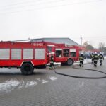 12.10.2015 Włoszczowa. Pożar sklepu meblowego / Jarosław Dragan / Radio Kielce