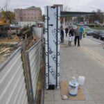 26.10.2015. Usterki przy nowym przystanku przy ulicy Źródłowej / Robert Felczak / Radio Kielce