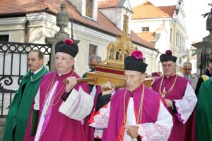 11.10.2015 Sandomierz. Uroczystości religijne ku czci bł. Wincentego Kadłubka / Grażyna Szlęzak-Wójcik / Radio Kielce