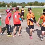 09.10.2015 Nowiny. Mistrzostwa województwa świętokrzyskiego w sztafetowych biegach przełajowych / Maciej Makuła / Radio Kielce