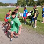 09.10.2015 Nowiny. Mistrzostwa województwa świętokrzyskiego w sztafetowych biegach przełajowych / Maciej Makuła / Radio Kielce