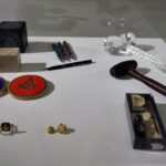 01.10.2015 Kielce. Muzeum Dialogu Kultur. Wystawa poświęcona Wolnomularstwu / Marlena Płaska / Radio Kielce