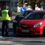 09.10.2015 Kielce. Wypadek na skrzyżowaniu Pocieszki i Warszawskiej / Stanisław Blinstrub / Radio Kielce