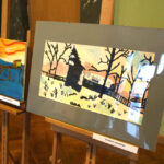 26.11.2015. Prace 12 niepełnosprawnych artystów w Wojewódzkim Domu Kultury w Kielcach / Piotr Michalski / Radio Kielce