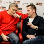 Krzysztof Cugowski i Dziennikarze Radia Kielce nagrywają pastorałkę (26 listopada 2015 r.) / Wojciech Habdas / Radio Kielce