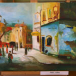 26.11.2015. Prace 12 niepełnosprawnych artystów w Wojewódzkim Domu Kultury w Kielcach / Piotr Michalski / Radio Kielce