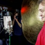 Krzysztof Cugowski i Dziennikarze Radia Kielce nagrywają pastorałkę (26 listopada 2015 r.) / Wojciech Habdas / Radio Kielce