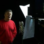 Krzysztof Cugowski i Dziennikarze Radia Kielce nagrywają pastorałkę (26 listopada 2015 r.) / Piotr Michalski / Radio Kielce