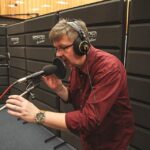 28.11.2015. Słuchowisko dla dzieci "Laterenka" powstaje w Radiu Kielce / Wojciech Habdas / Radio Kielce