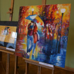 26.11.2015. Prace 12 niepełnosprawnych artystów w Wojewódzkim Domu Kultury w Kielcach / Piotr Michalski / Radio Kielce