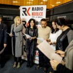 Krzysztof Cugowski i Dziennikarze Radia Kielce nagrywają pastorałkę (26 listopada 2015 r.) / Wojciech Habdas / Radio Kielce