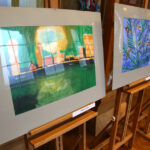 26.11.2015. Prace 12 niepełnosprawnych artystów w Wojewódzkim Domu Kultury w Kielcach / Piotr Michalski / Radio Kielce