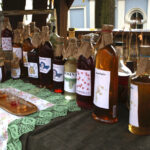 Kiermasz Zdrowej Żywności na dziedzińcu Dworku Laszczyków (8 listopada 2015 r.) / Piotr Michalski / Radio Kielce