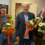 26.11.2015. Twórcy "Przedwiośnia" z wizytą w Suchedniowie / Karol Żak / Radio Kielce