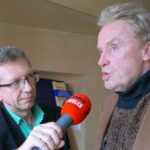 26.11.2015. Twórcy "Przedwiośnia" z wizytą w Suchedniowie / Karol Żak / Radio Kielce