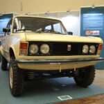 Konstrukcja wykorzystywała napęd z radzieckiego samochodu terenowego Lada Niva. / Robert Felczak / Radio Kielce