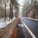 30.11.2015 Kielce. Odbiór techniczny ścieżki Green Velo / Krzysztof Żołądek / Radio Kielce