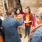 23.11.2015 Ćmielów. Gwiazdka z Nieba. Spotkanie w kawiarni. / Stanisław Blinstrub / Radio Kielce