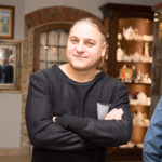 23.11.2015 Ćmielów. Gwiazdka z Nieba. Spotkanie w kawiarni. Łukasz Golec / Stanisław Blinstrub / Radio Kielce