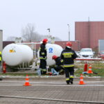 28.11.2015. Wyciek gazu na stacji paliw / Kamil Król / Radio Kielce