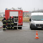 28.11.2015. Wyciek gazu na stacji paliw przy ulicy Łódzkiej w Kielcach / Kamil Król / Radio Kielce