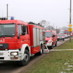 28.11.2015. Wyciek gazu na stacji paliw przy ulicy Łódzkiej w Kielcach / Kamil Król / Radio Kielce